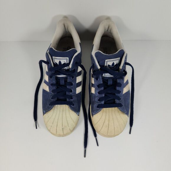 1999 Adidas Shell Toe Sneakers Men's Size 8 or Women's Size 9 PWC 681-001 662300 - Picture 2 of 16